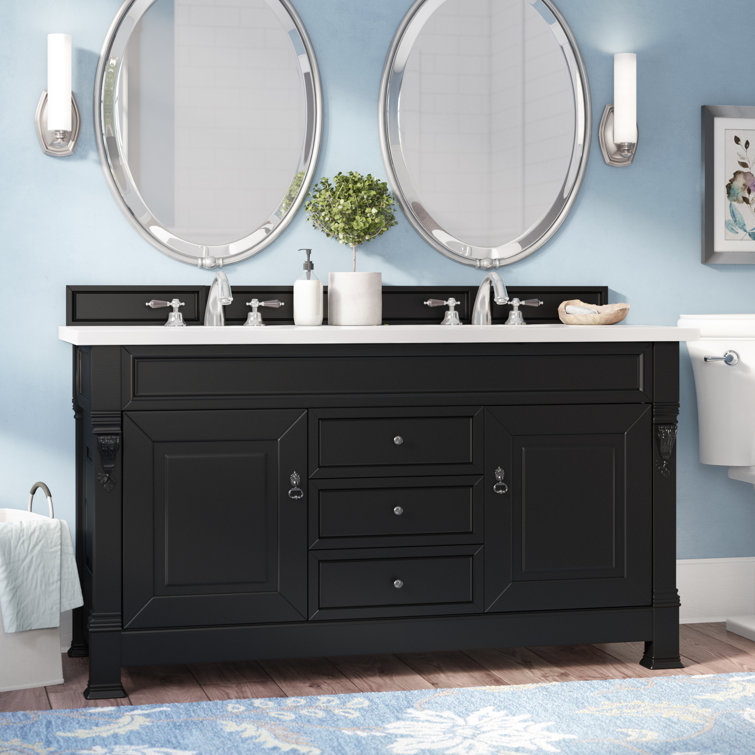 Darby Home Co Vivanco 60" Double Bathroom Vanity Set & Reviews Wayfair